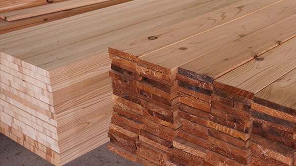 燻煙乾燥木材